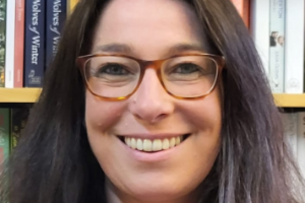 a headshot of Sally Pattle