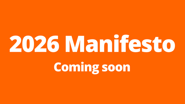 2026 Manifesto coming soon